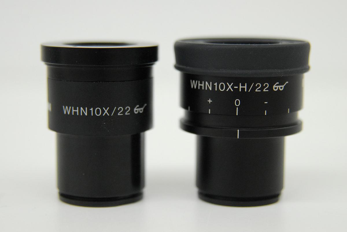 Used Olympus WHN10X-H/22 WHN10X/22 Microscope Eyepiece Set