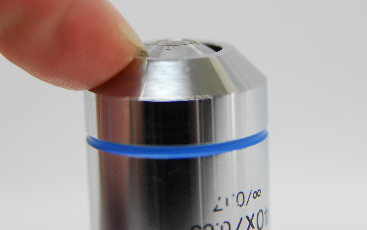 Used Olympus Plan 40x/0.65 ∞/0.17 Infinity Plan Achromatic Microscope Objective