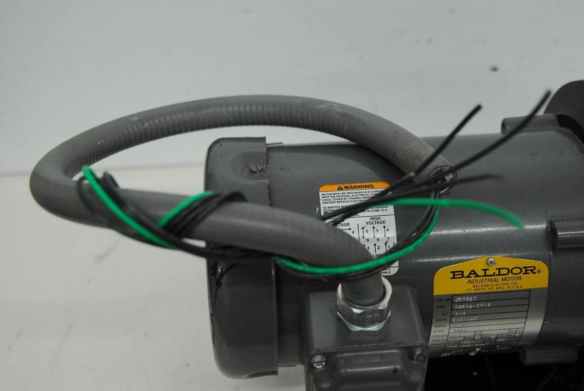 Used EBARA ACDU70/17T3G Stainless Steel Centrifugal Pump / Baldor JM3463 Motor