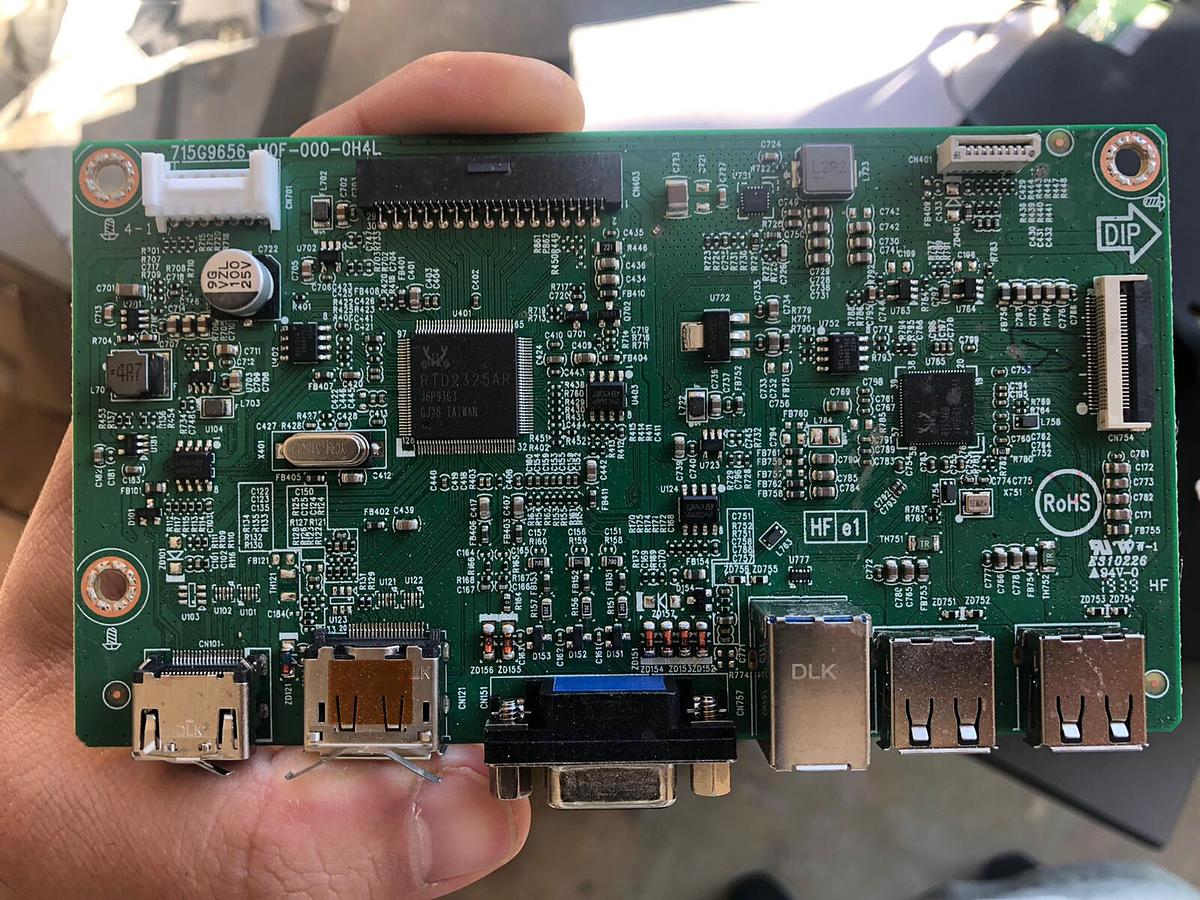 Used DELL P2419H MONITOR MAINBOARD 715G9656.M0D.000.OH4J