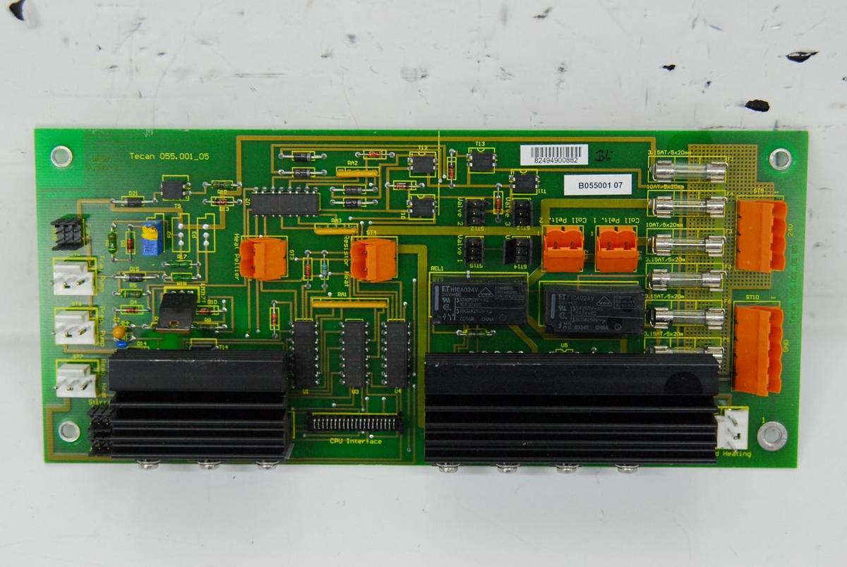 Used Tecan 055.001_05 Power Control Board