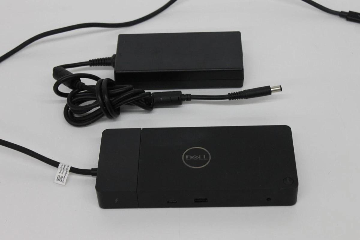 Used Dell Thunderbolt WD19TB Docking Station  with Power Supply
