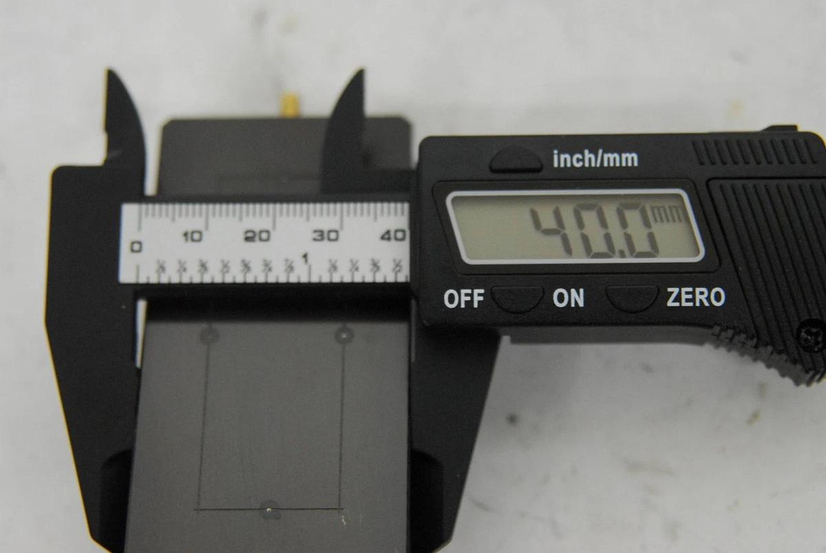 Used Torino Mager Rectangular Flat Air Bearing 40mm x 80mm x 12mm