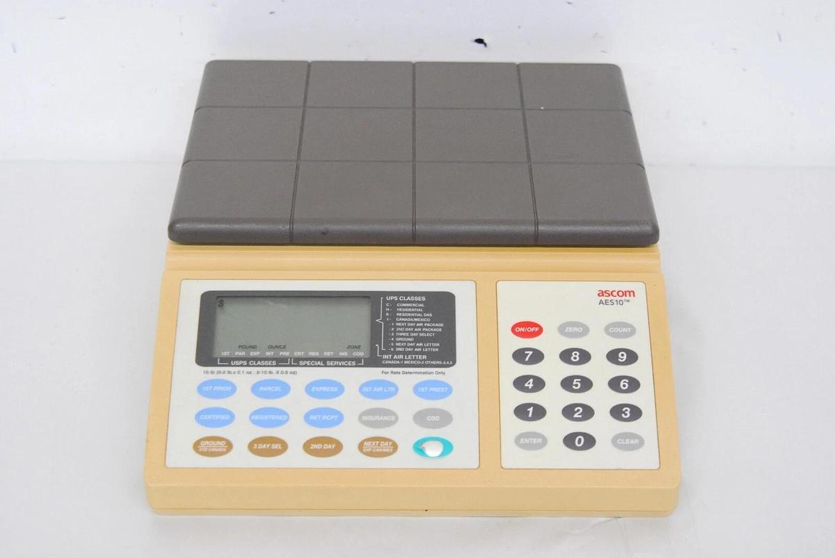 Used Ascom AES10 Postal Scale