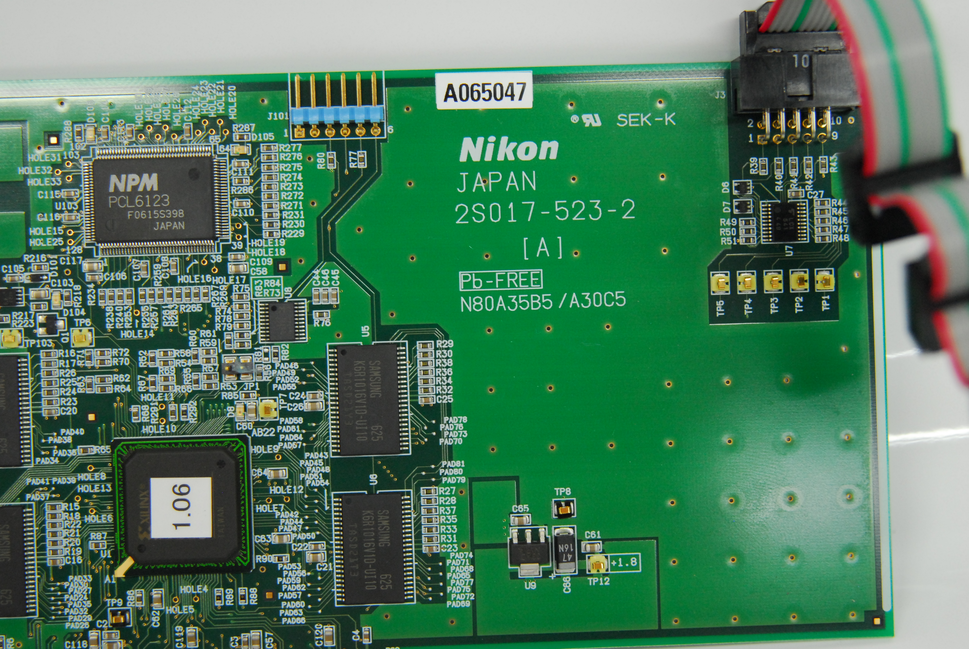Used Nikon 2S017-523-2 Laser Interface Control Board - D-Eclipse C1