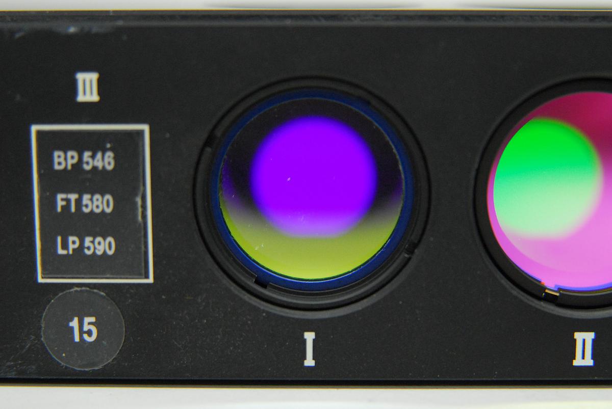 Used Zeiss 446421 3Fl Fluorescence Filter Slider - Axioplan