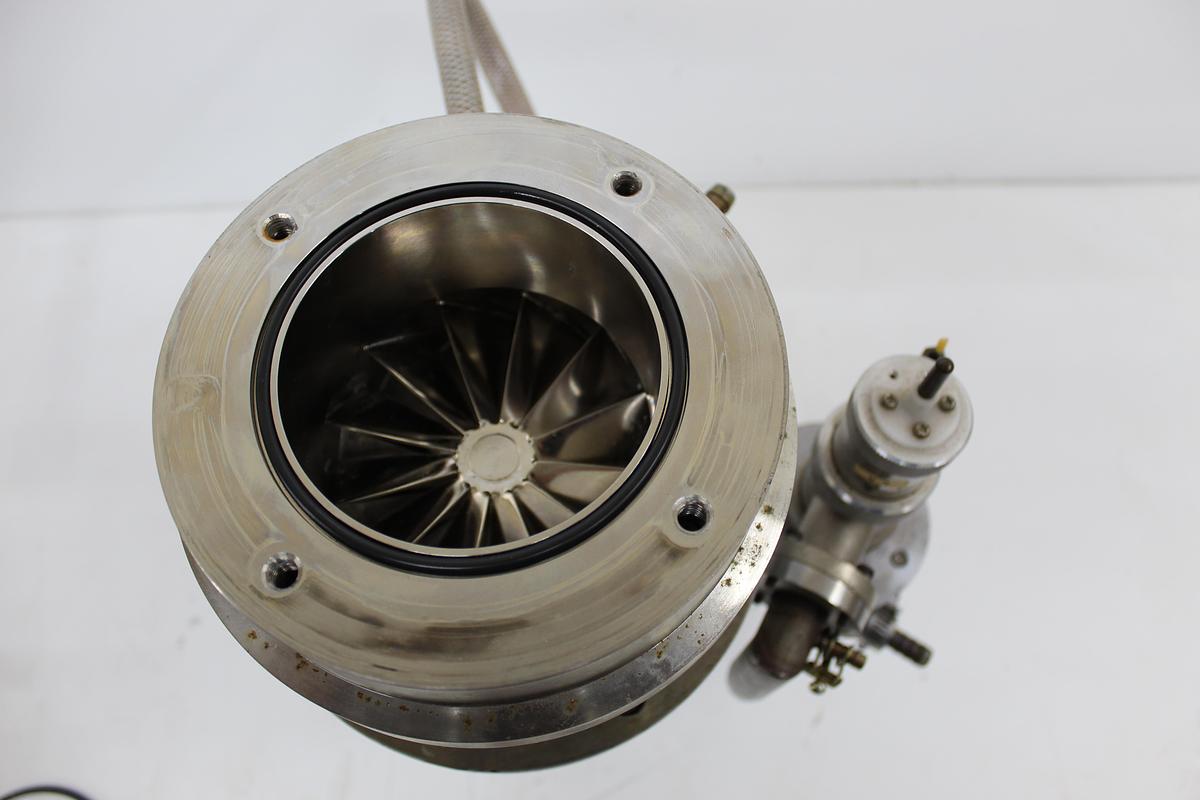 Used Diavac DPF-4ZS High Vacuum Diffusion Pump w/ Valves [Hitachi SEM S-2460N]