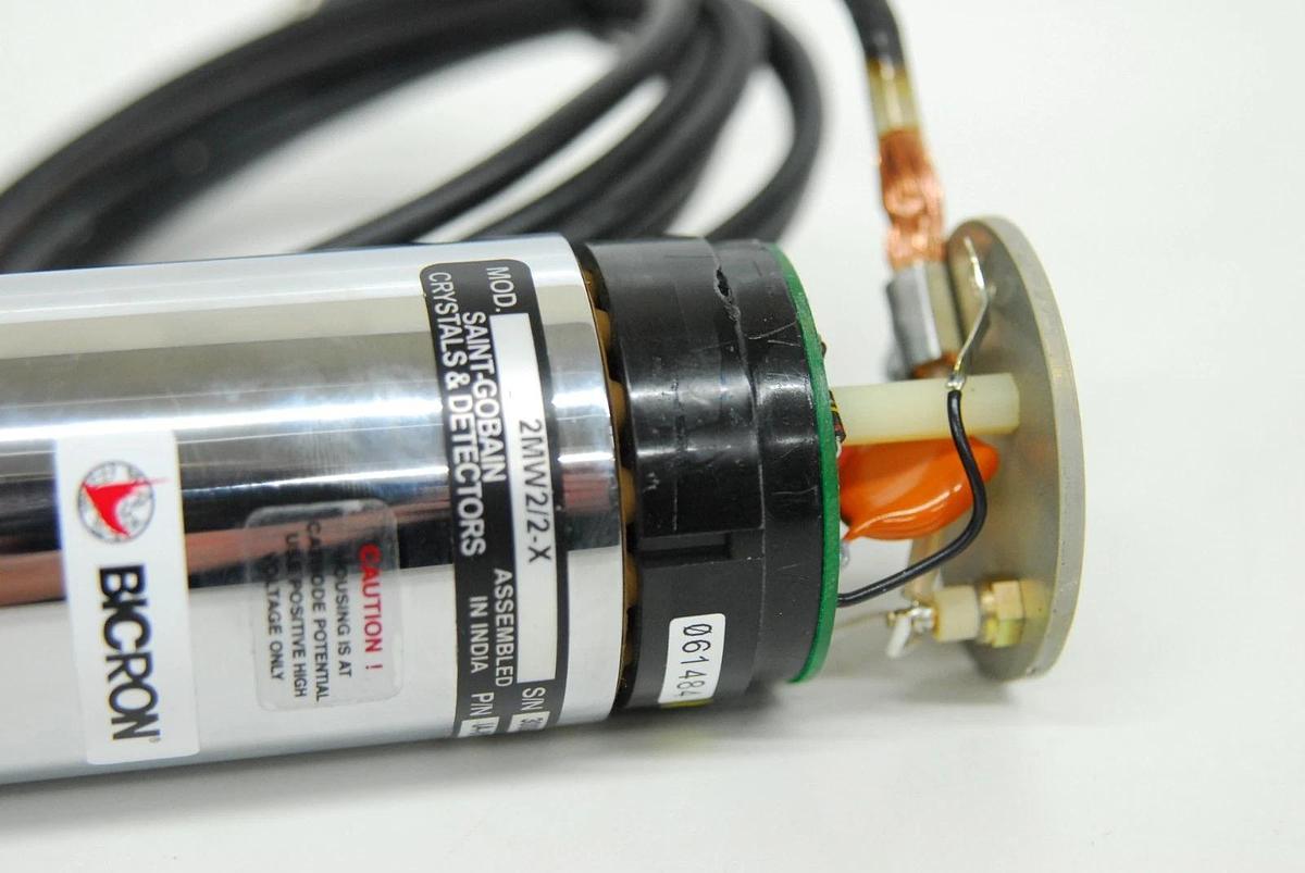 Used Bicron Saint-Gobain 2MW2/2-X IA-8183 2"x2" NaI(Tl) Scintillation Detector Probe