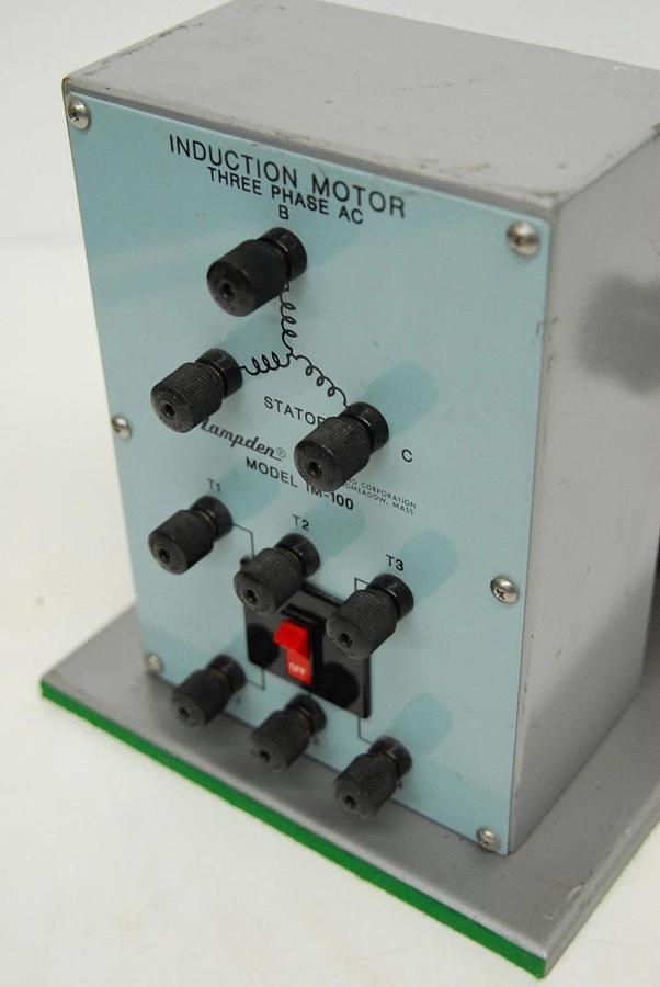 Used Hampden IM-100 3 Phase AC Induction Motor