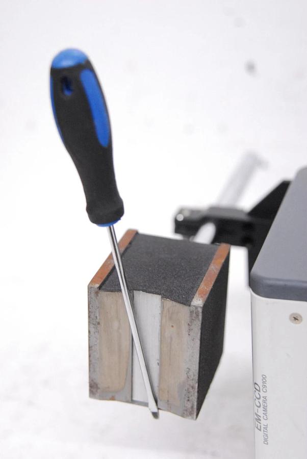 Used Hamamatsu EM-CCD C9100-50 Microscope Camera W/ Magnetic Mount - Read Description