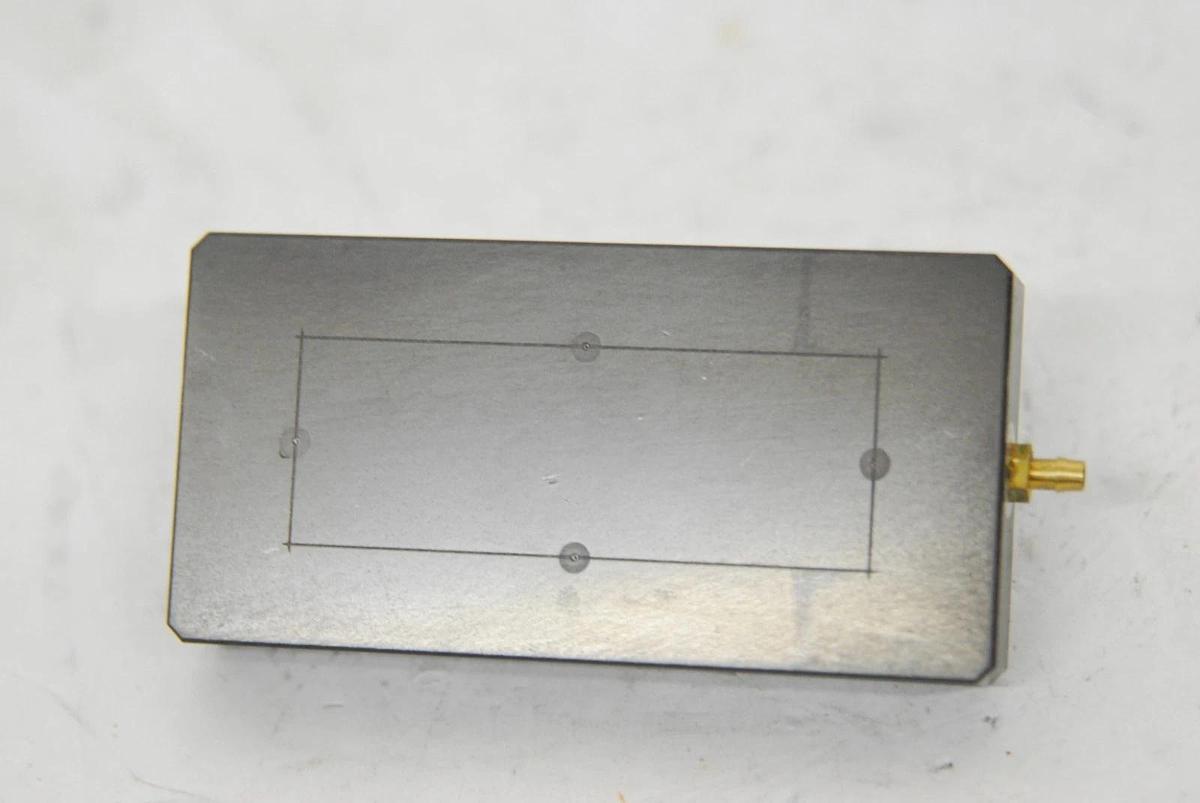 Used Torino Mager Rectangular Flat Air Bearing 40mm x 80mm x 12mm