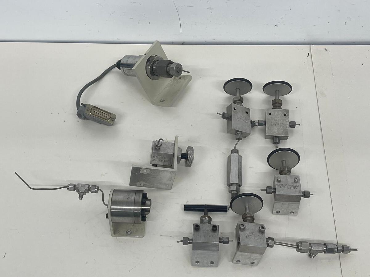 Used SSI, Precise Sensors - High Pressure Valves and Sensors - Lot of 8