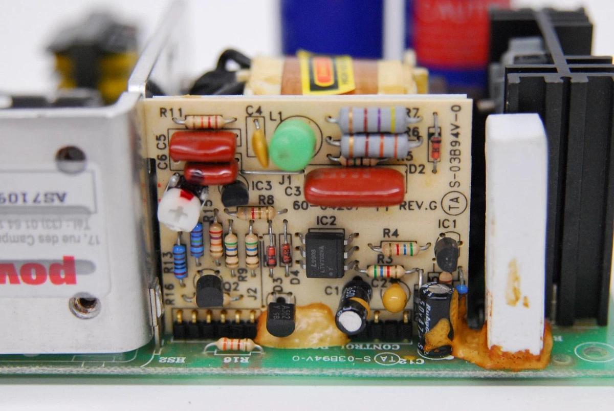 Used Powerbox PU110-45-1A Quad Output Power Supply (+5V,10A/+12V,5A/-12V,1A/+24V,3A)