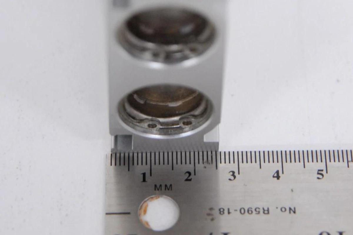 Used SMC 333458 Pneumatic Dual Rod Cylinder Double Acting 199mm Stroke - BD FACSAria