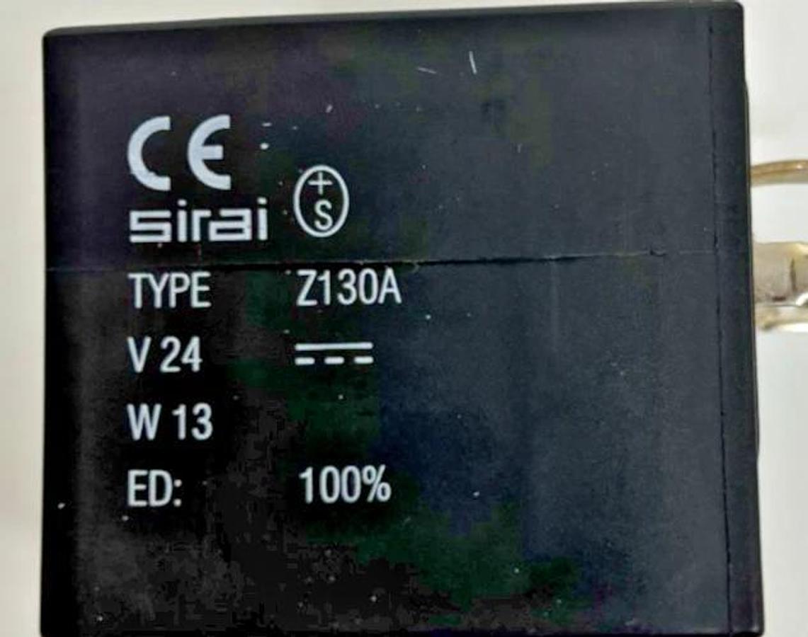 Used ASCO Sirai SCH284B014 Solenoid LOT OF 2