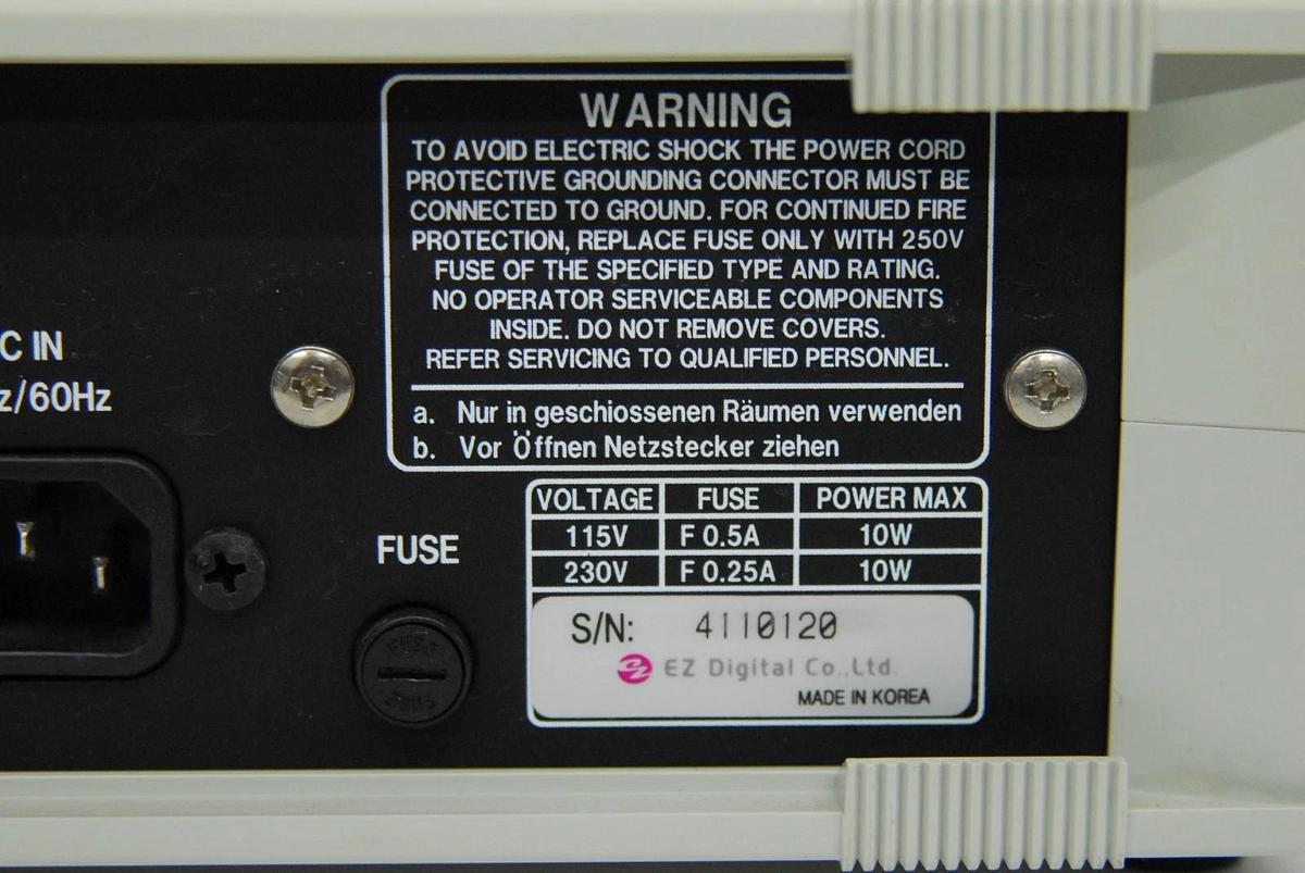 Used EZ DM-441B True RMS Digital Multimeter