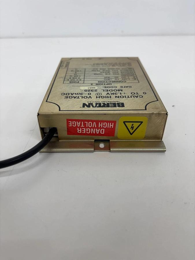 Used Bertan High Voltage Power Supply 2325