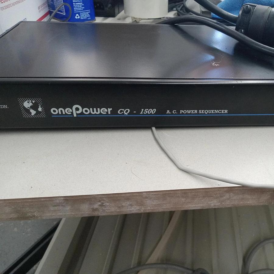 Used OnePower LS-15A Power Distribution System, Whitenton Inc, Rack Mounted (cq-1500)