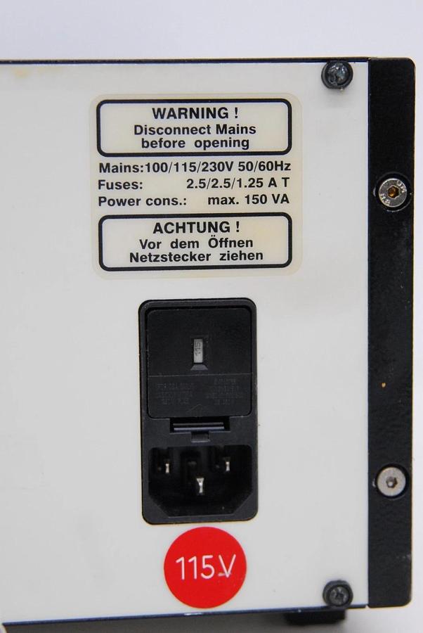 Used Polytec OFV-3001 Vibrometer Controller W/ Power Key - Powers On