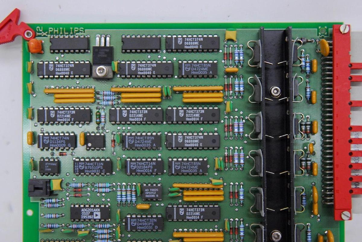 Used Philips 4022 332 86580 SPECTRA 2-CNTR. Module Card - PW2540 vrc Sample Changer