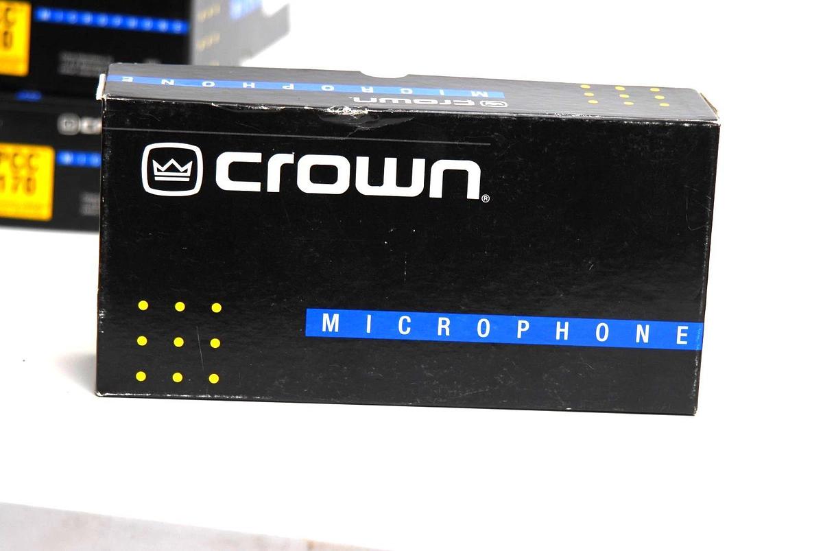 Used Crown PCC-170 Supercardioid Condensor Boundary Microphone Open Box