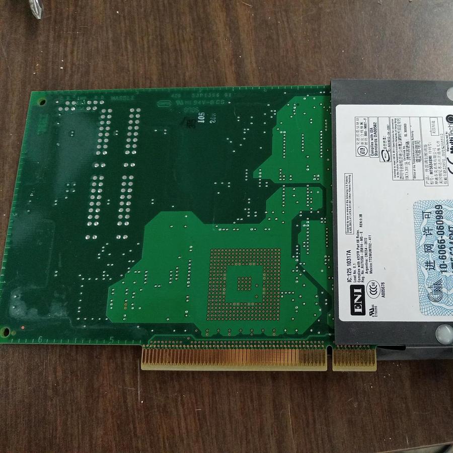 Used IBM 2793 MT-9402 I/O Wan PCI Adapter Card NEW 42R7482 53P1396 2-line Wan w/ Mode