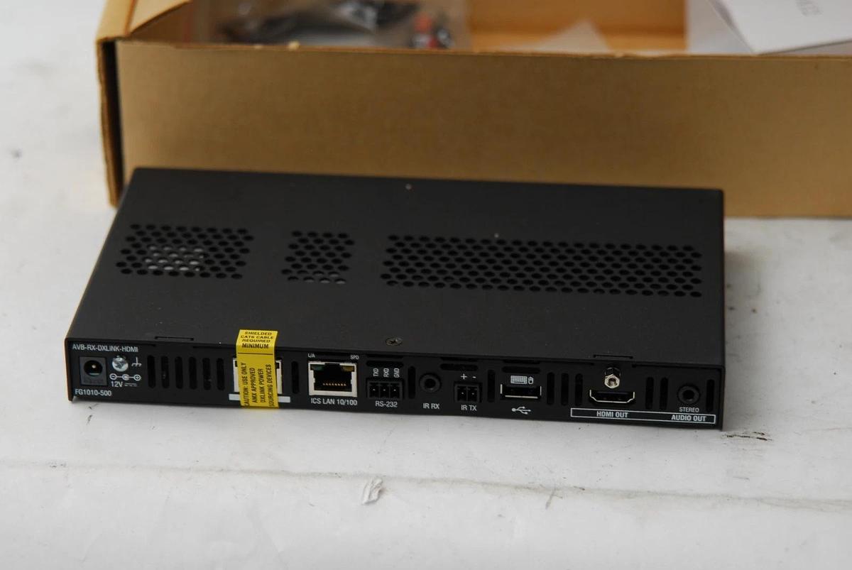 Used AMX DXLINK HDMI-RX New Open Box