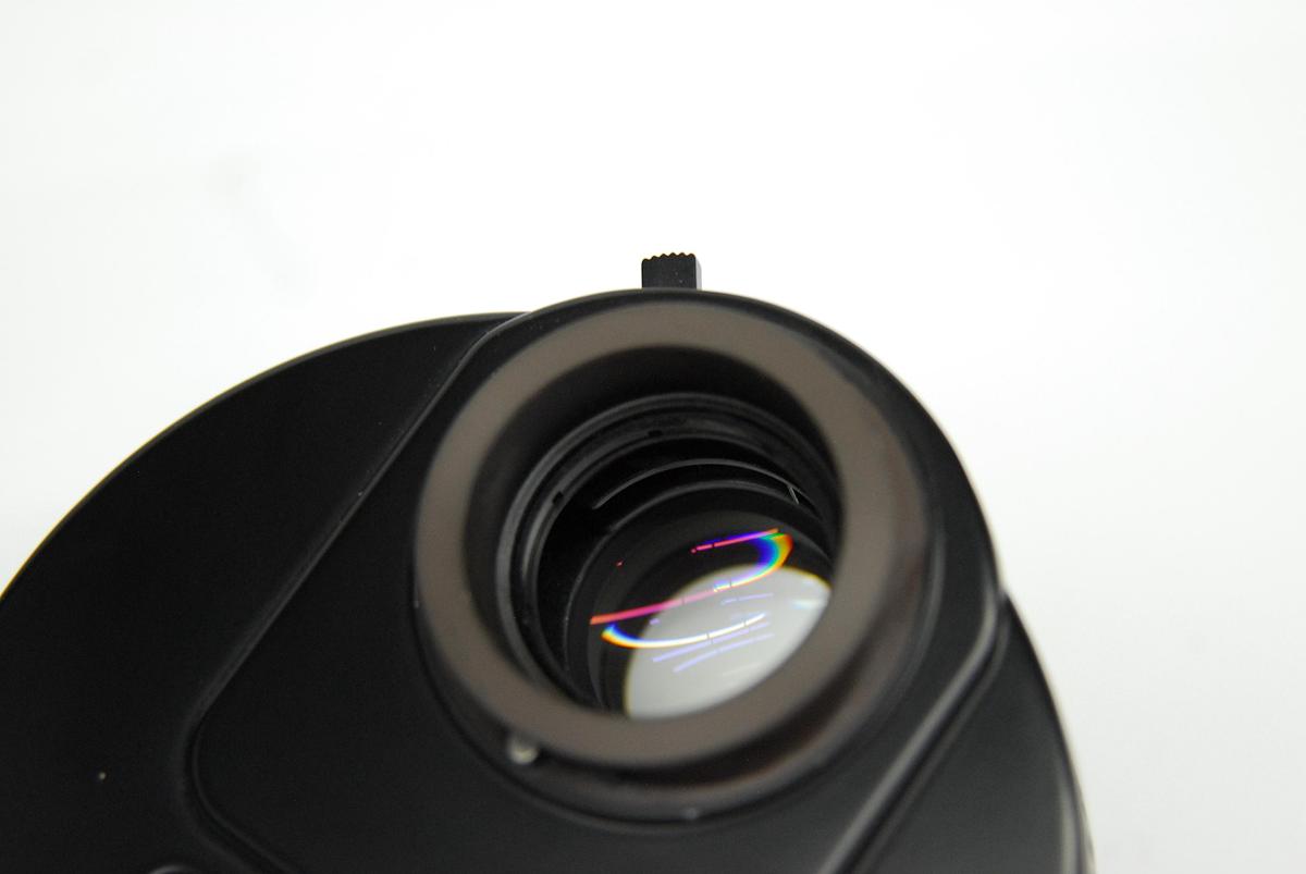Used Nikon LWD 0.52 Microscope Condenser Turret W/ DIC N2 Prism