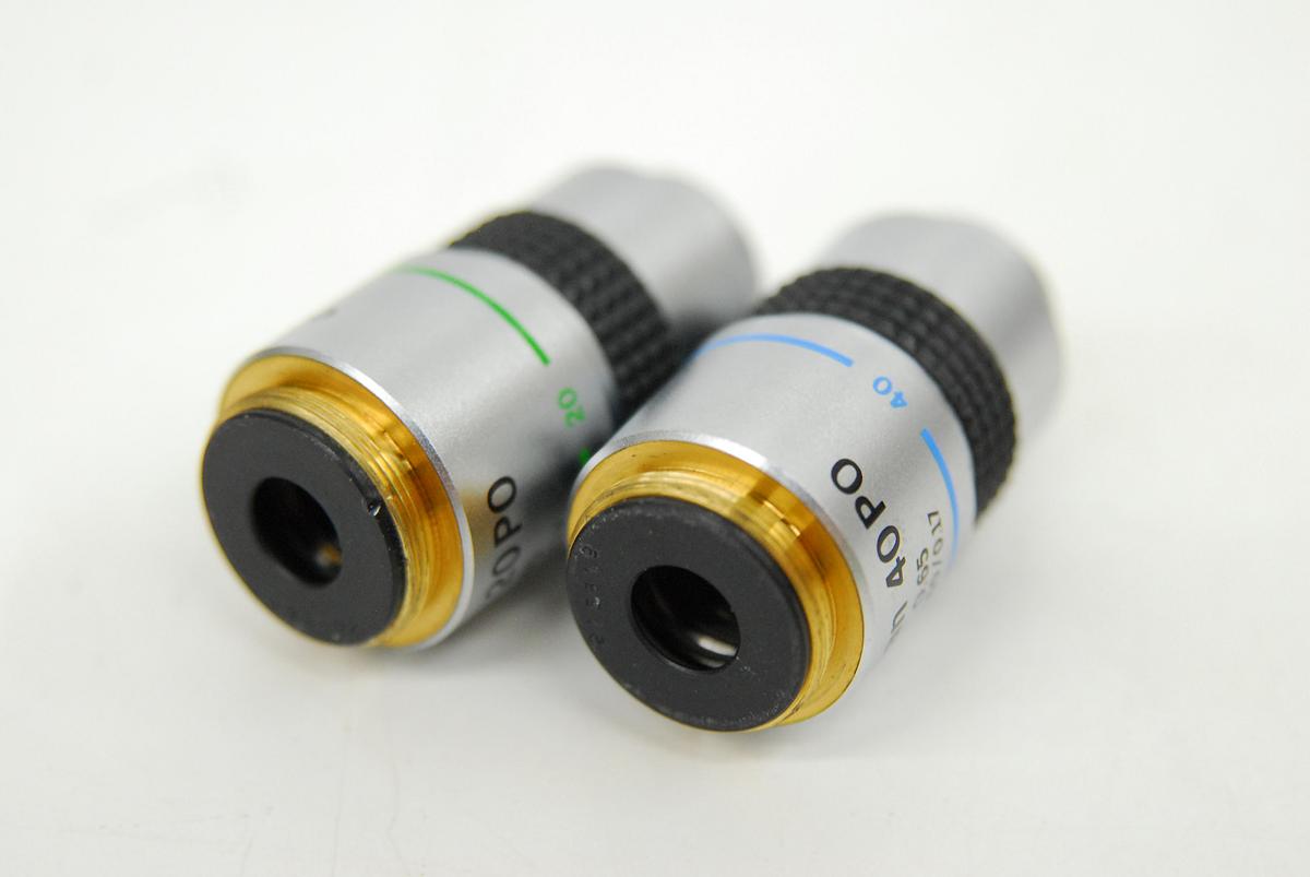 Used Olympus DPLan 20PO, DPLan 40PO Objective - Set