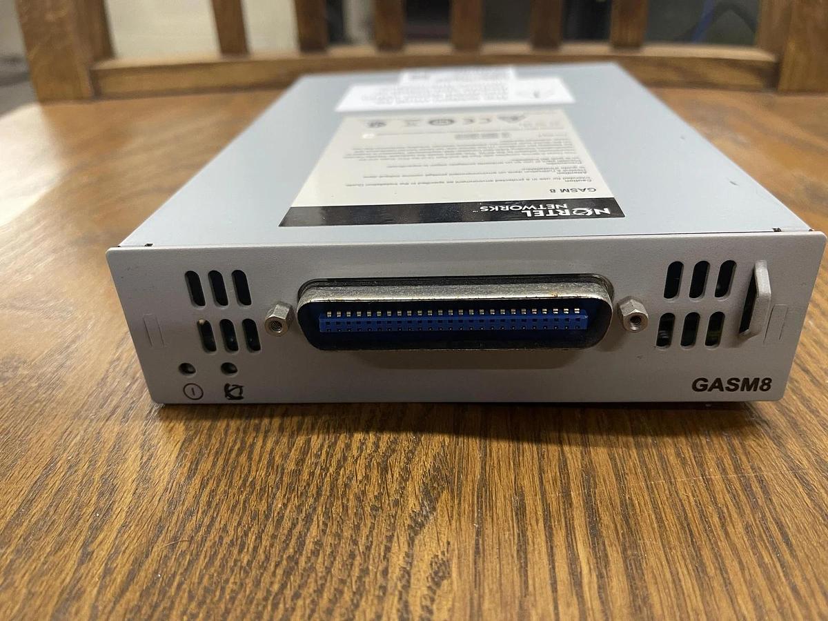 Used Nortel GASM8 Global Analog Station 8 Module ( NT5B16BG )