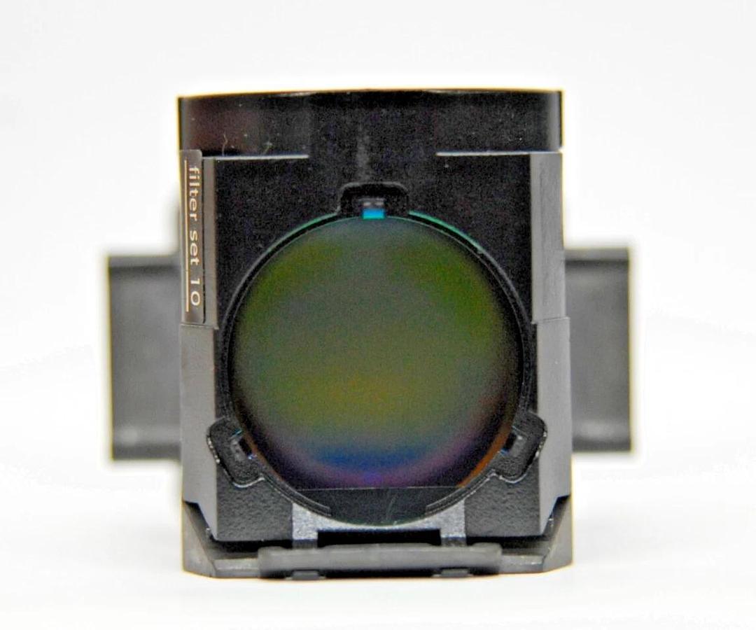Used Zeiss 424931 Filter Cube Set 10 (BP 450-490, FT 510, LP 515-565) - Axiovert 200M