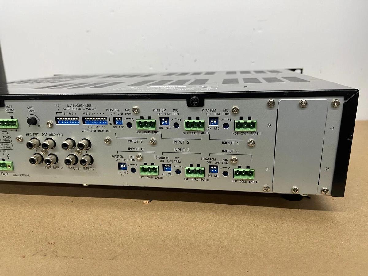 Used TOA A-706  Mixer Amplifier 700 Series Integrated Amplifier 60W - TESTED