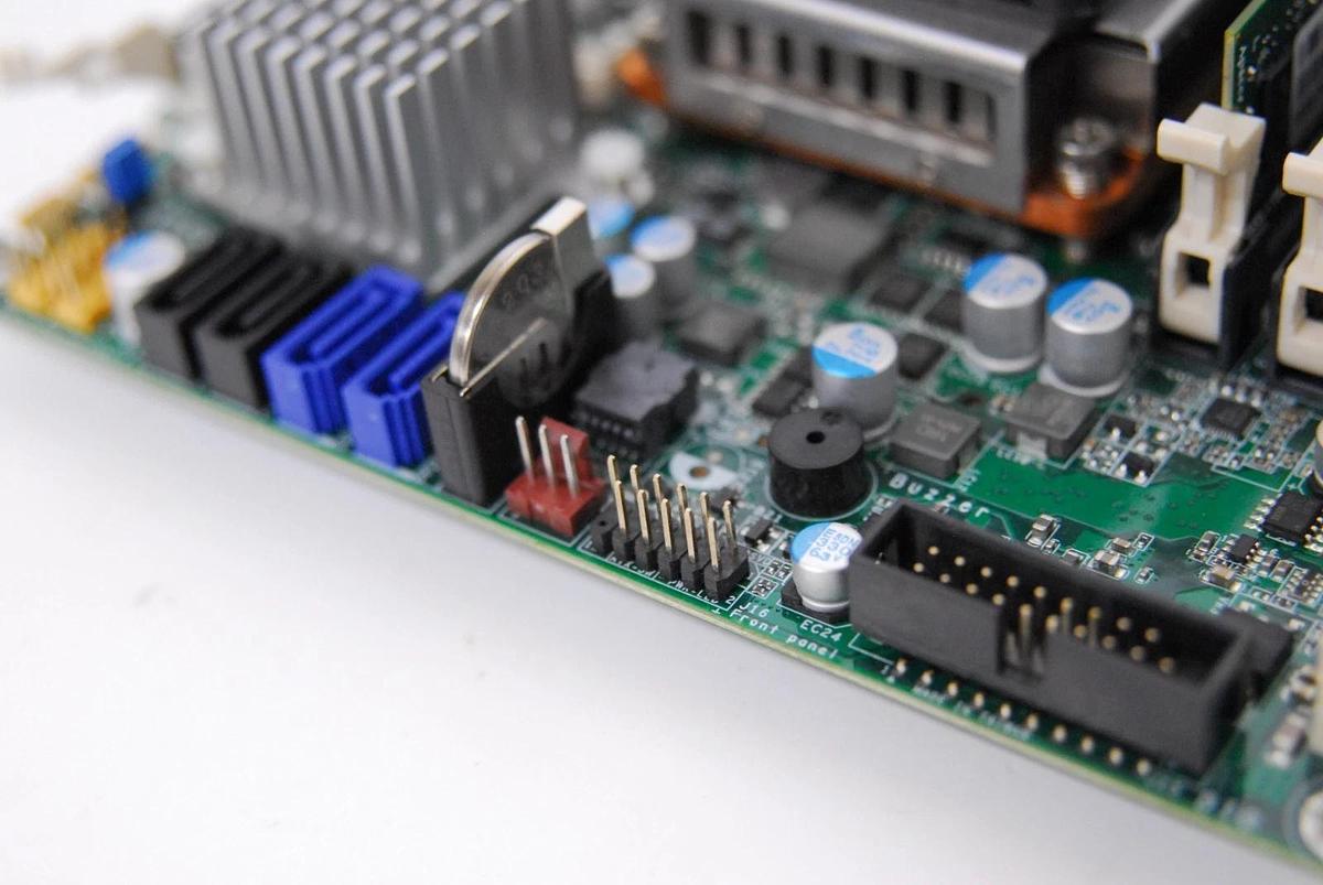 Used DFI HR100-CRM 774-HR1001-552G Mini-ITX Motherboard (8gb RAM, SR02T i7 CPU)