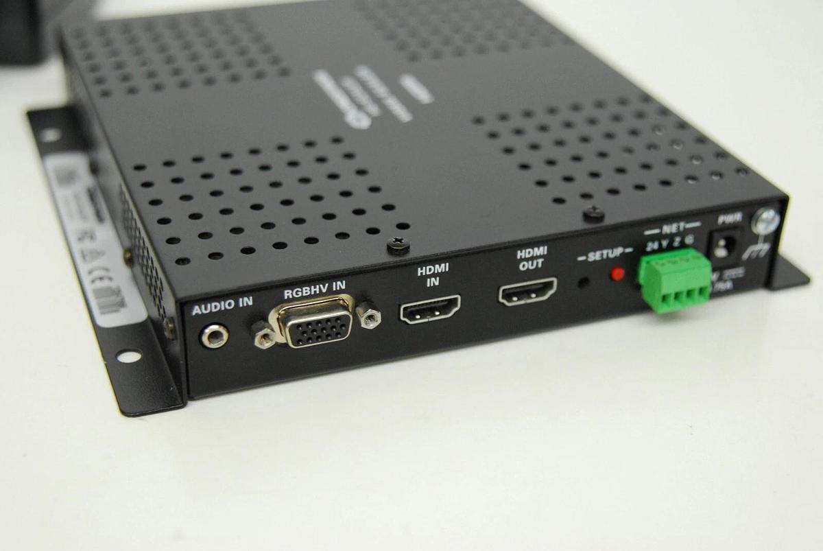 Used Crestron HD-SCALER 6504182 High-Definition Video Scaler W/ Power Adapter