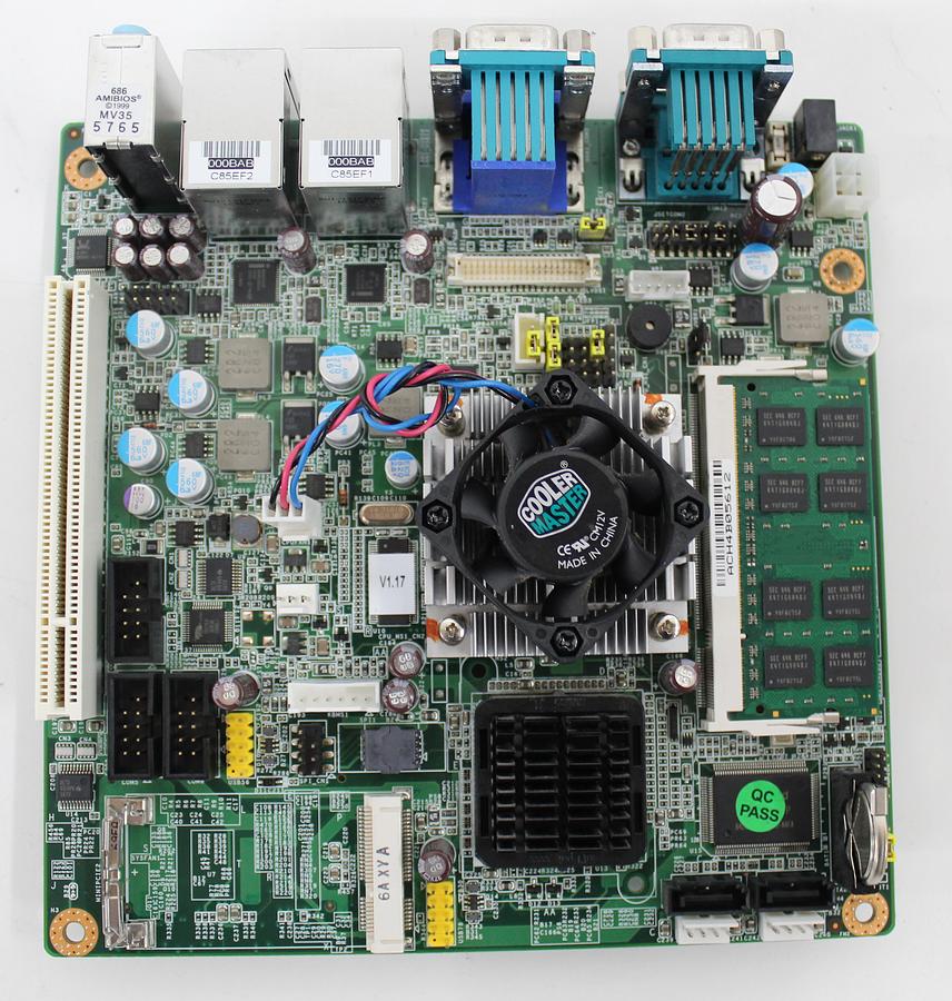 Used Advantech AIMB-212 REV A1 Industrial Motherboard 2GB Ram