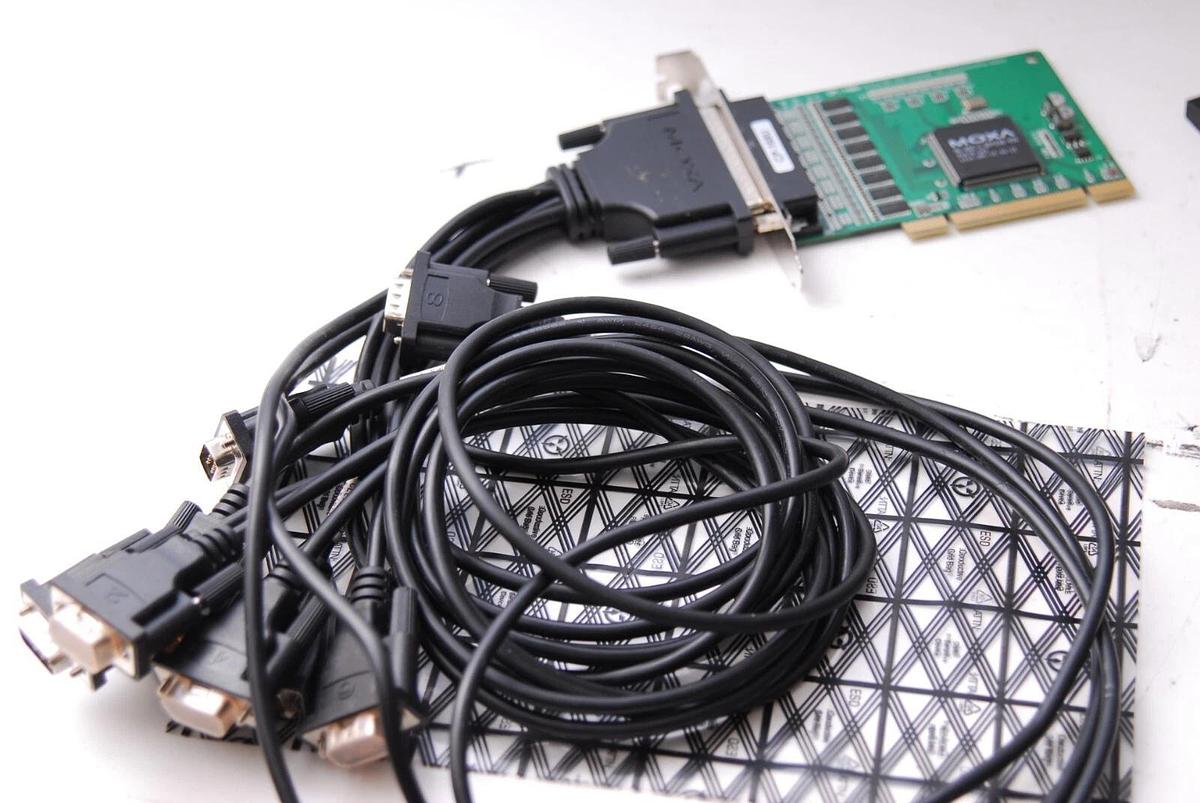 Used Moxa MOXA CP-168U multiport serial card 8 PCI RS232