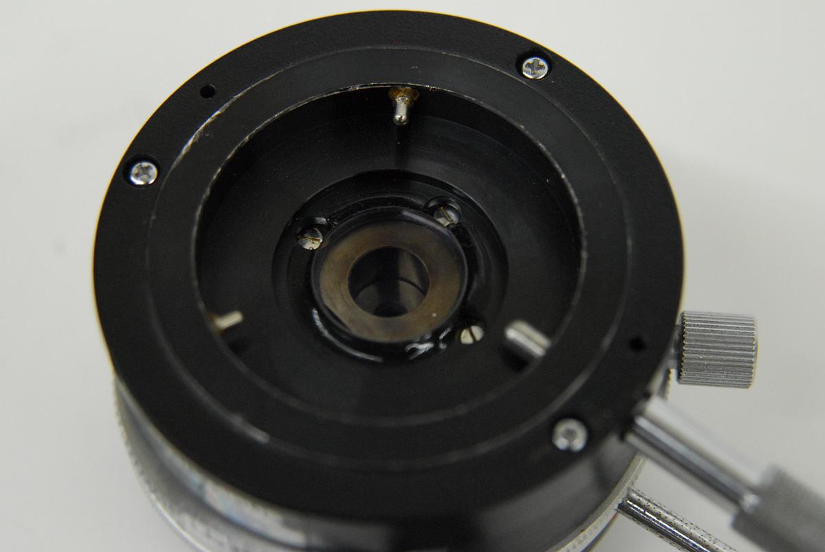 Used Olympus BH2-PA Microscope Polarizing Intermediate Attachment W/ 530nm Wave Plate