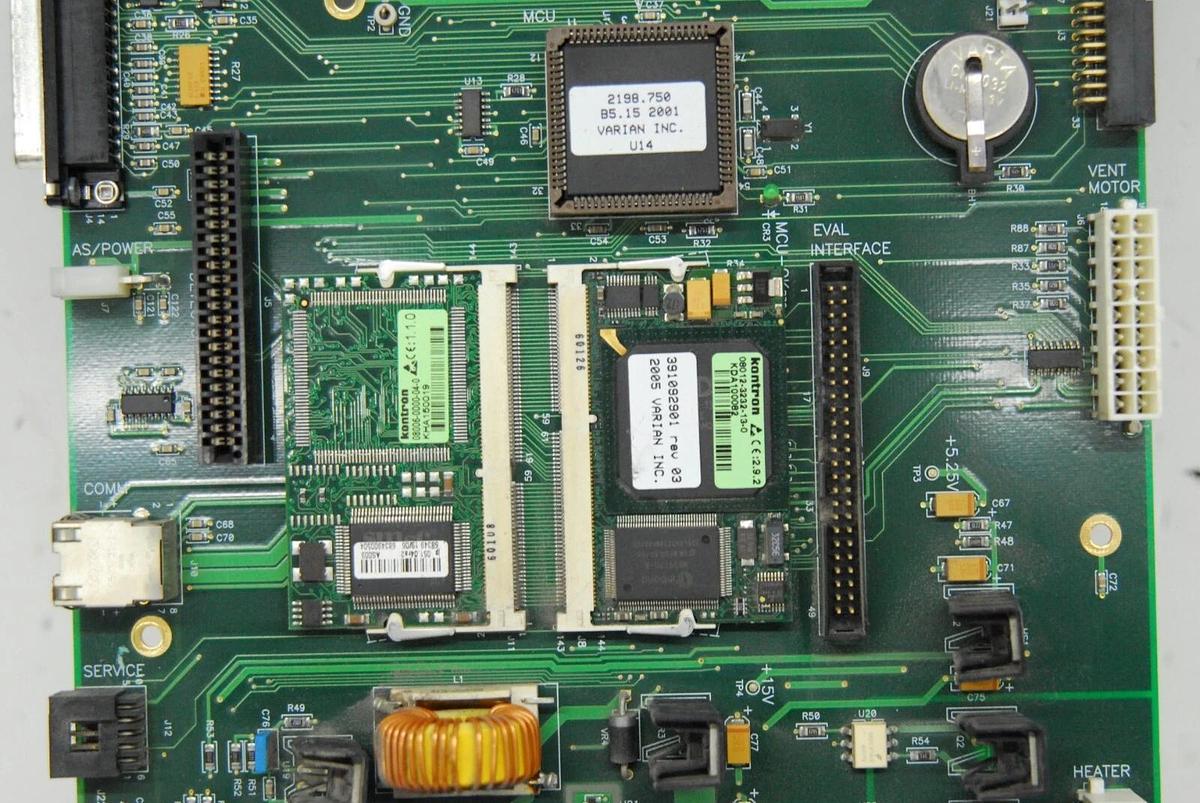 Used Varian 3900 GC MAIN BOARD 03-933358-01 03-933361-00 (SATURN 2000)