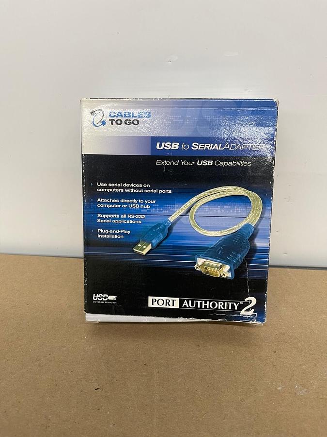 Used Cables to Go USB to serial adapter