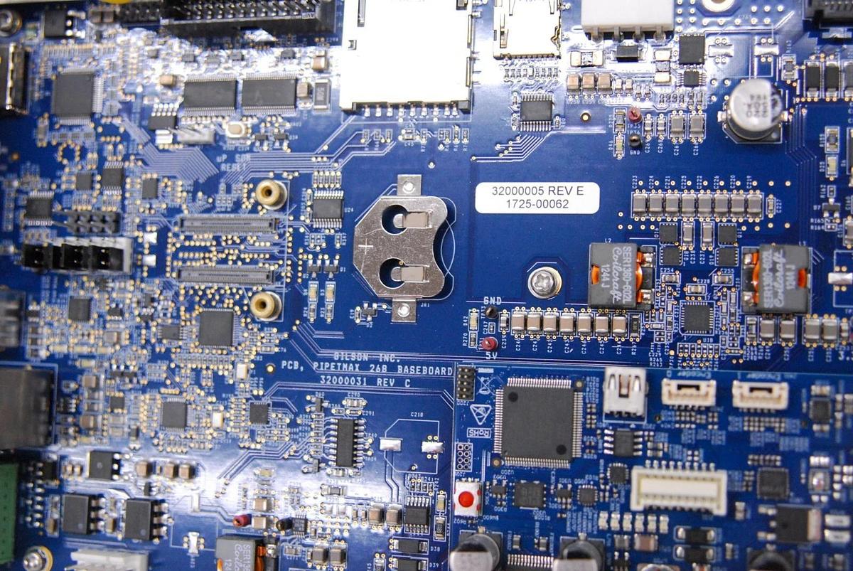 Used Gilson 32000031 3200005 PCB Pipetmax 268 Baseboard