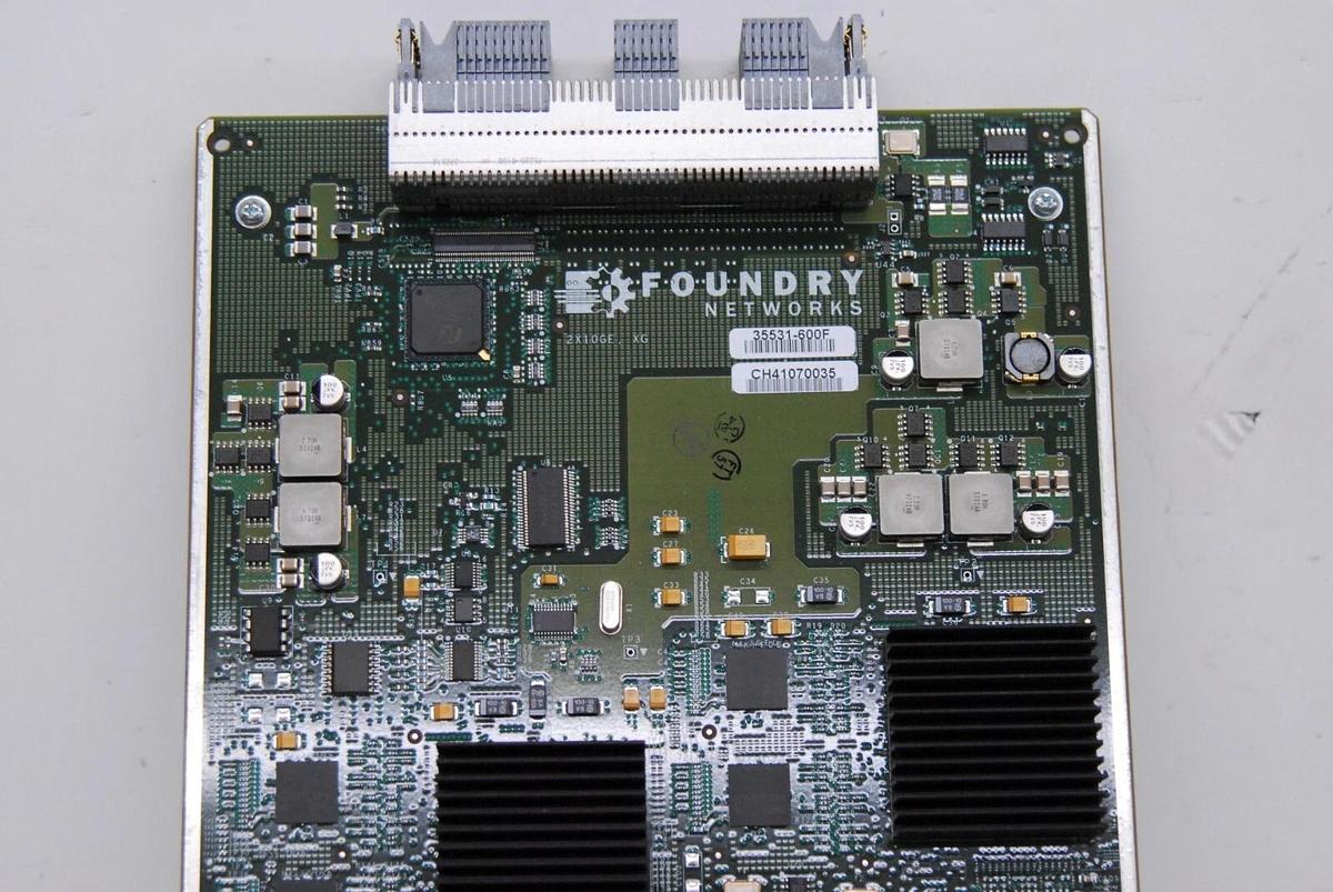 Used Foundry Networks SX-FI42XG FastIron SuperX 2-port XFP 10-Gigabit Ethernet module