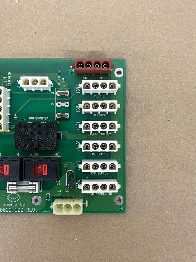 Used Kevex 030023-100 Circuit Board /From Omicron Spectrometer 954