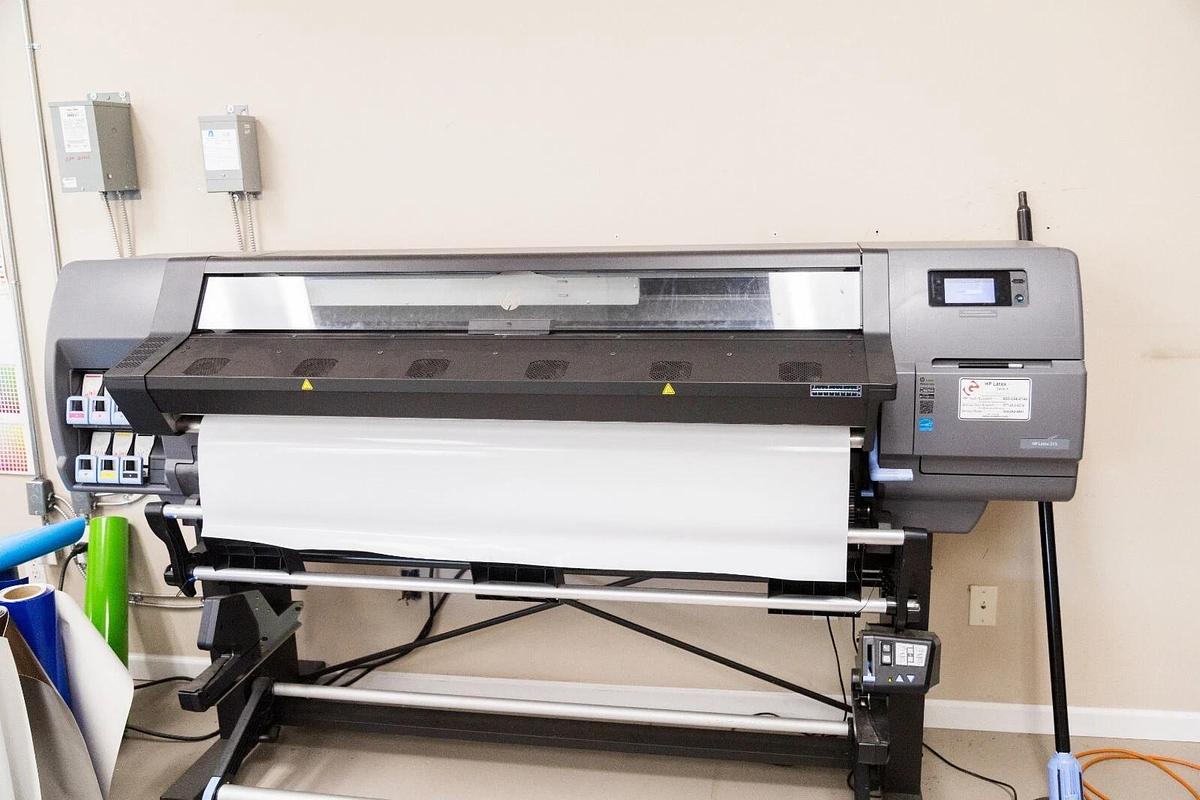 Used HP 315 Latex Printer With Extras - For Parts