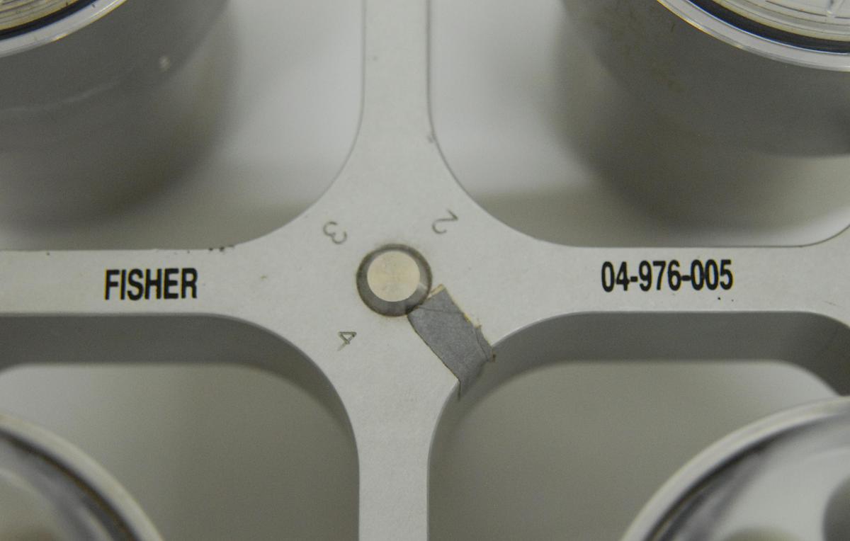 Used Fisher 04-976-005 Swinging-Bucket Rotor, 04-976-007D Inserts, IEC 51130 Buckets