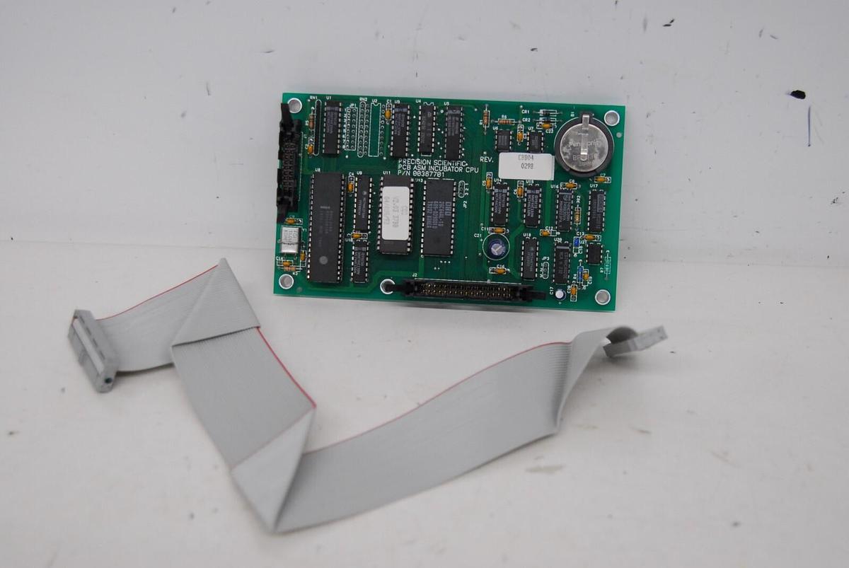 Used Precision Scientific PCB ASM Incubator CPU P/N: 00387701