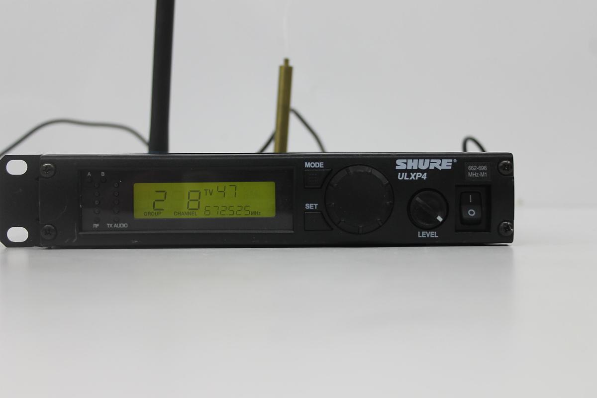 Used Shure ULXP4 Wireless Receiver W/ Shure ULX1-M Body Pack