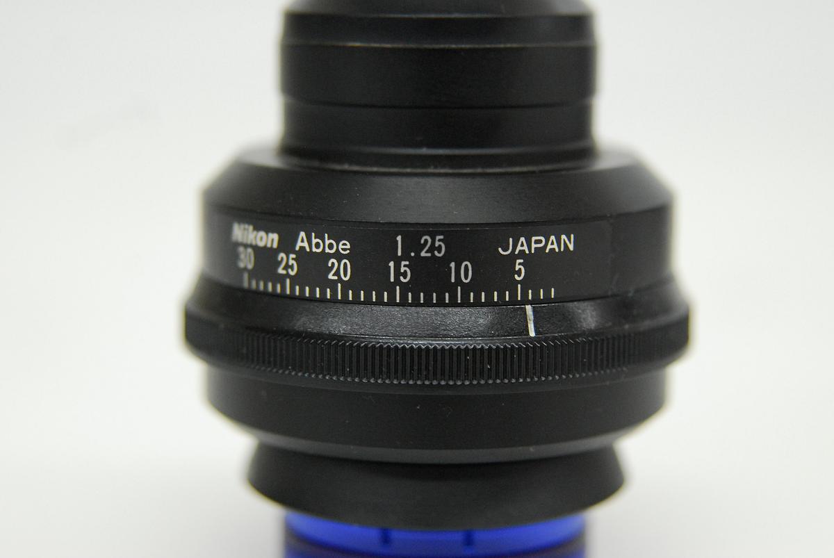 Used Nikon Abbe 1.25 Condenser W/ Daylight Filter- Labophot, Optiphot, Alphaphot