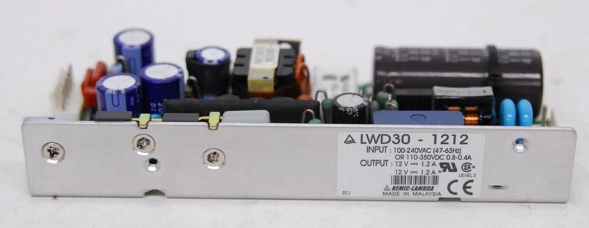 Used Nemic-Lambda LWD30-1212 Dual Output Power Supply