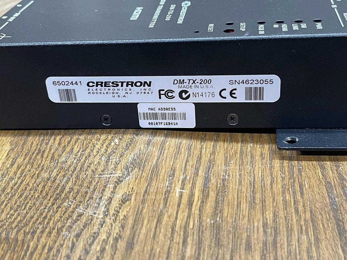 Used Crestron DM-TX-200 DM Transmitter