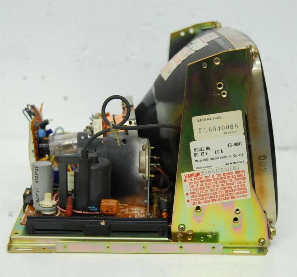 Used Vintage CRT - Matsushita 240AKB31N M-C9001N TR-90A1 9" Display (Shimadzu UV-160)
